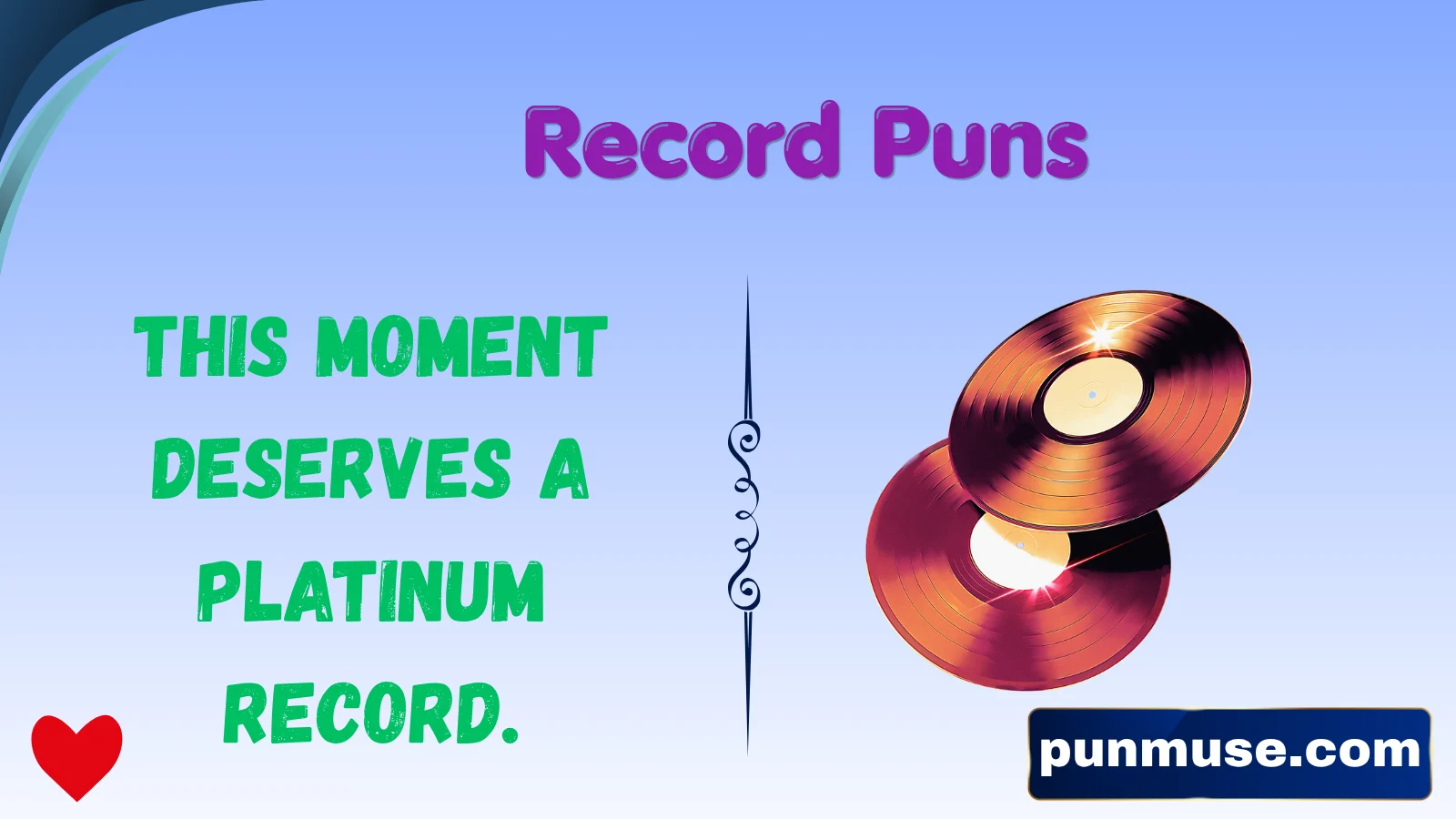 record puns