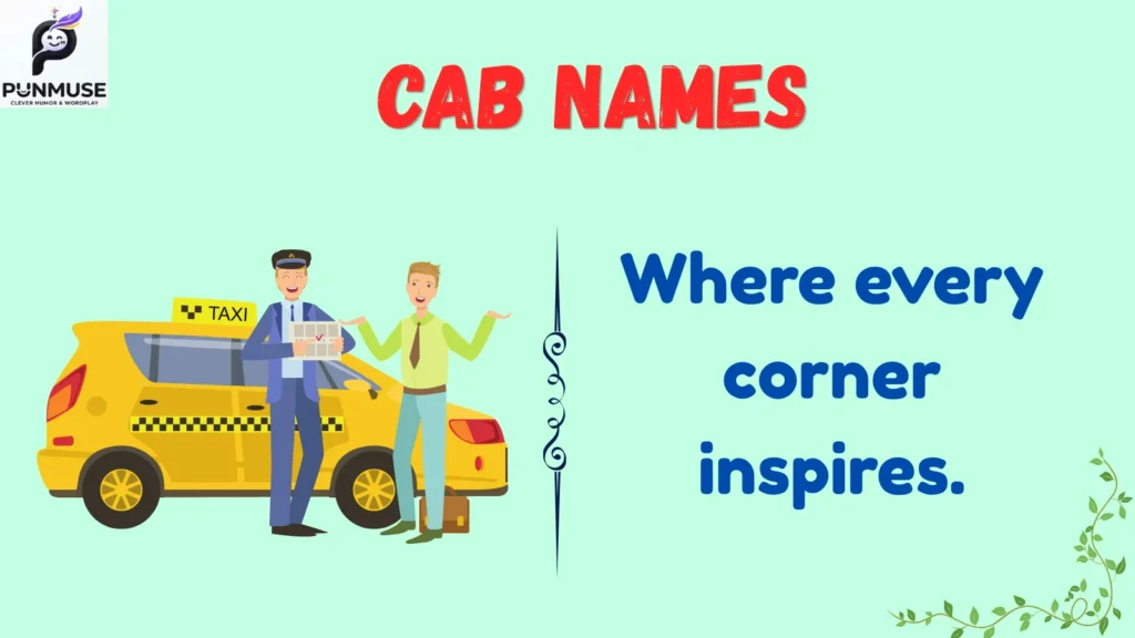 Creative Cab Names