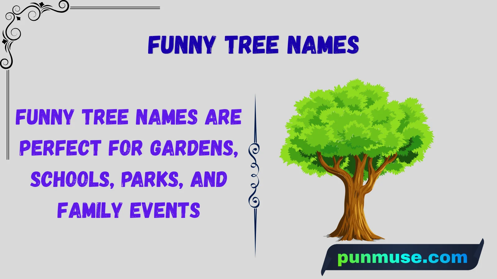 funny tree names