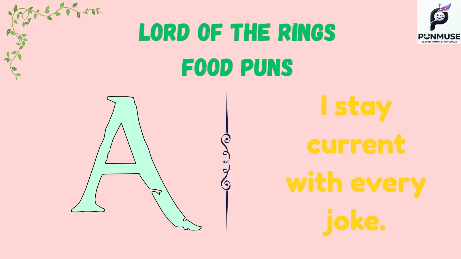 lord of the rings food puns