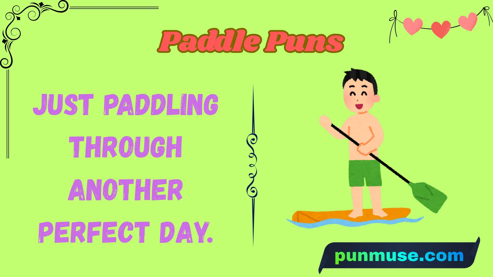 paddle puns