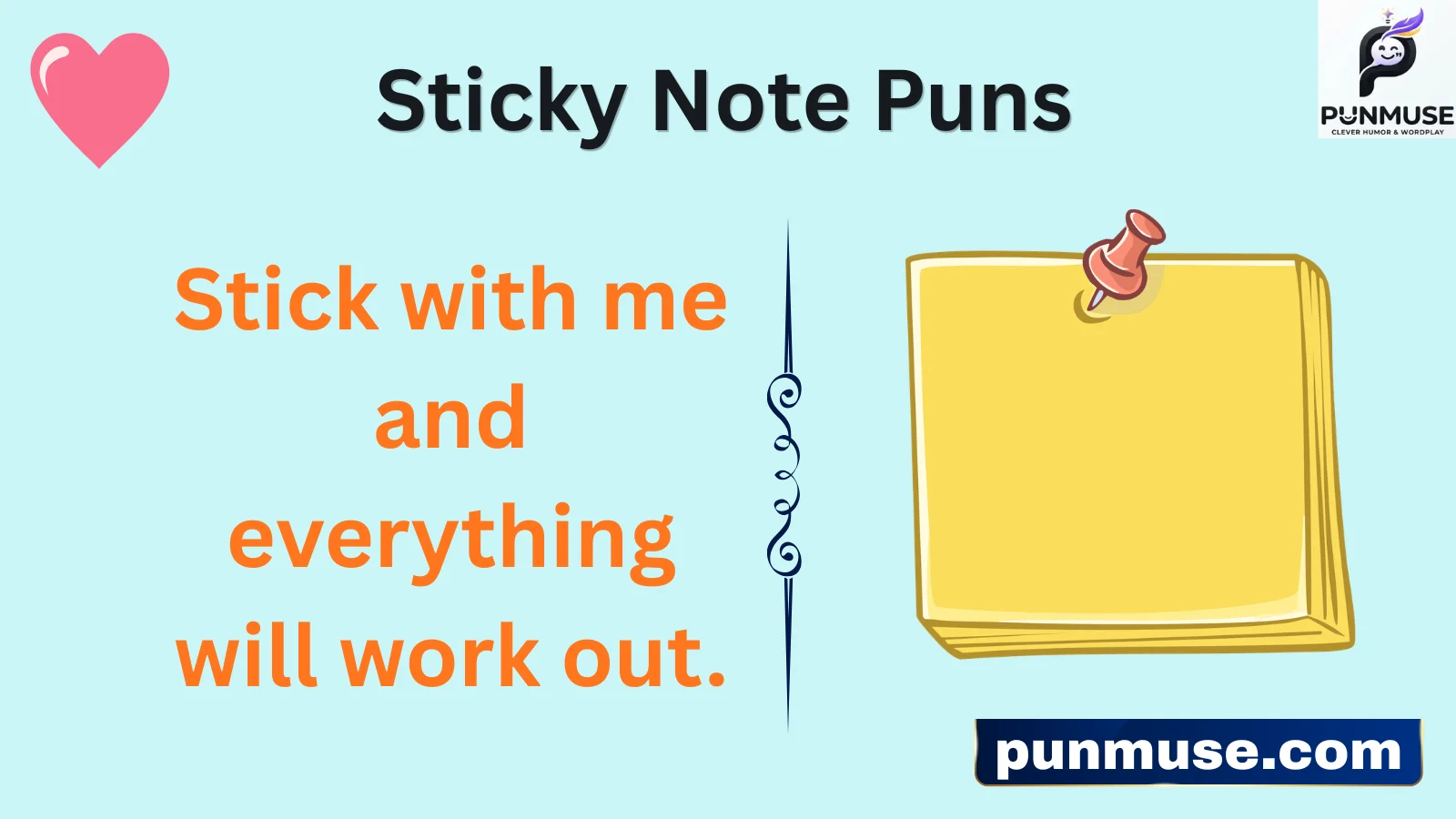 sticky note puns