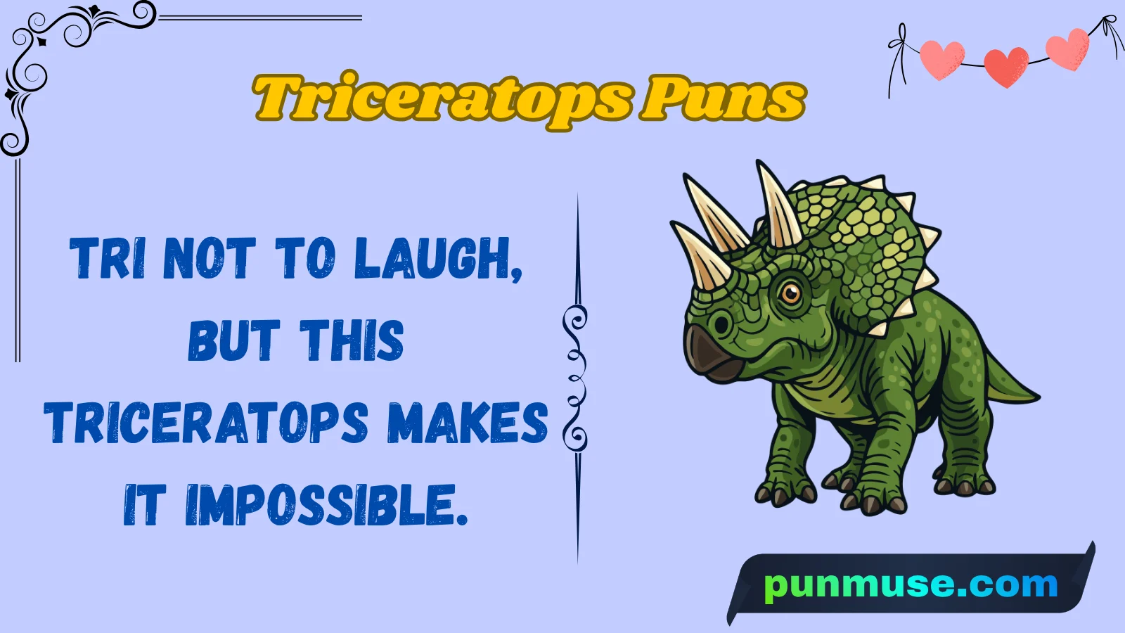 triceratops puns
